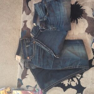 Women's Buckle jeans.